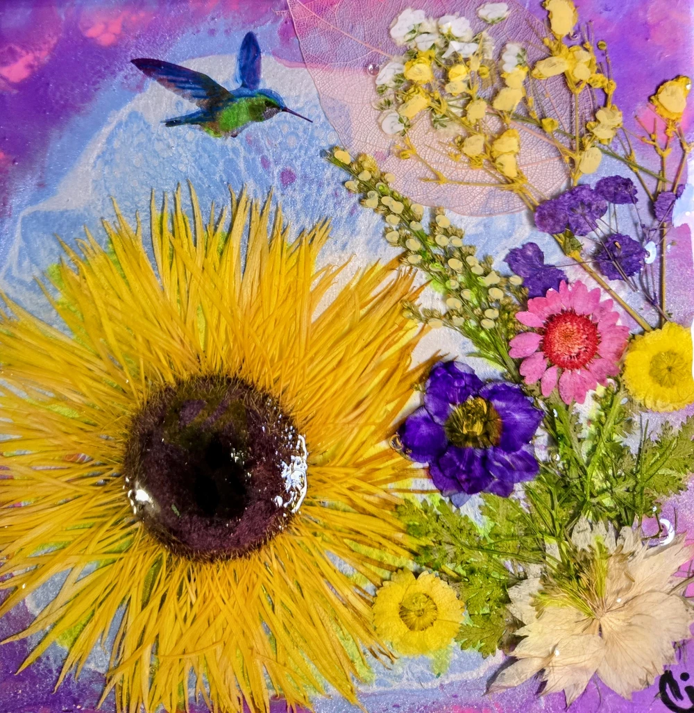 YELLOW/ORANGE DALIAS